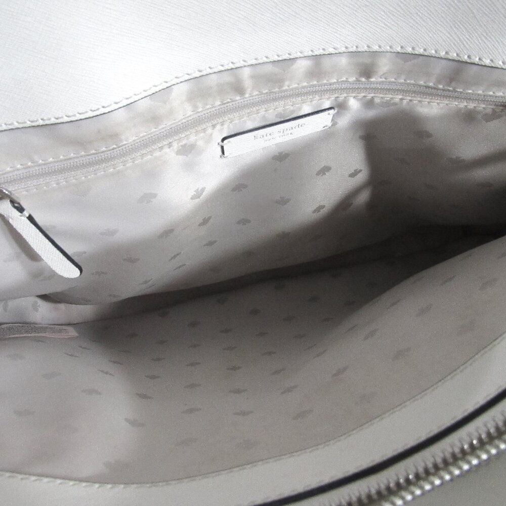 KATE SPADE LARGE LAVENDER CAMERON BAG TOTE "LOTS OF POCKETS" SECRETARY BAG - Picture 14 of 16